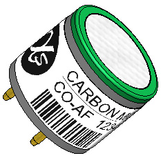 一氧化碳传感器/CO传感器-AF(小型，带过滤膜) - 点击查看大图